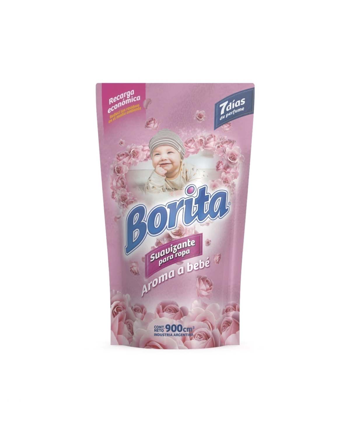 Suavizante Borita Aroma De Bebe x 900 Cm3